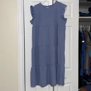 Women’s Large blue/grey dress